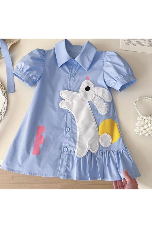 طفل بنت صيفية فستان 