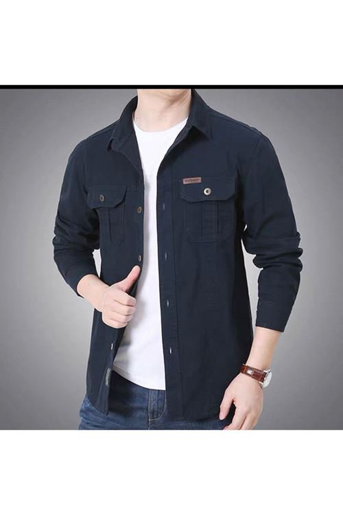 ملابس رجالية شتوية قميص 