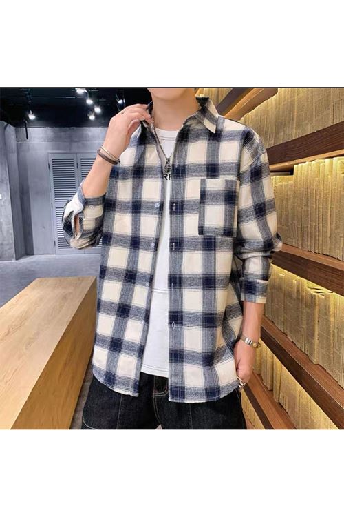 ملابس رجالية شتوية قميص 