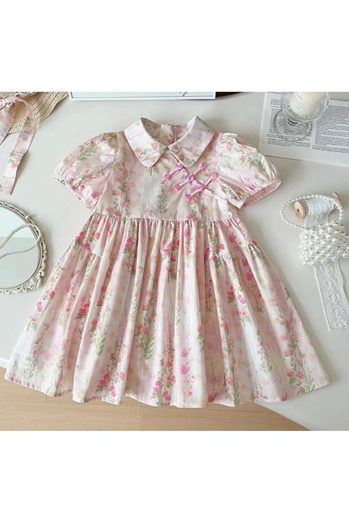 طفل بنت صيفية فستان  