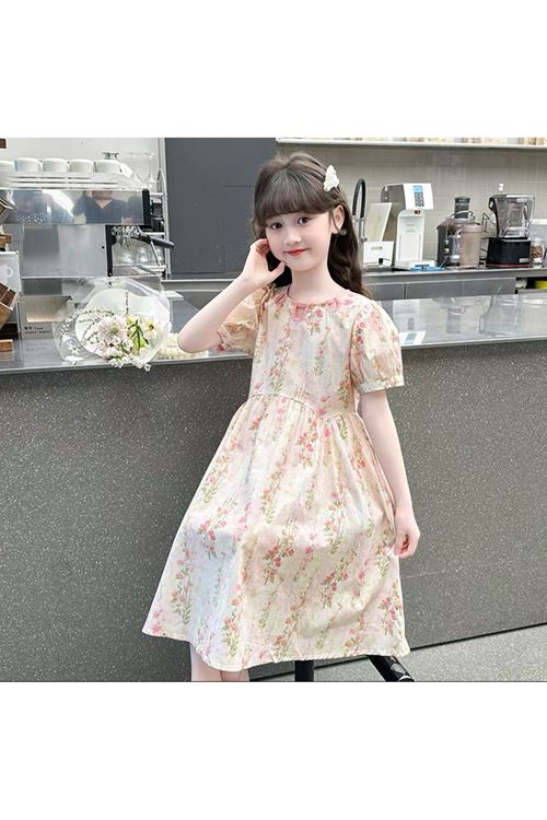 طفل بنت صيفية فستان   