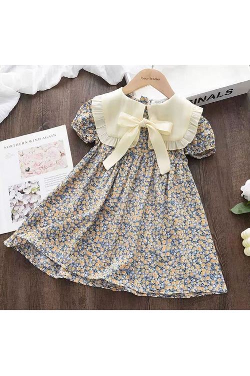 طفل بنت صيفية فستان   