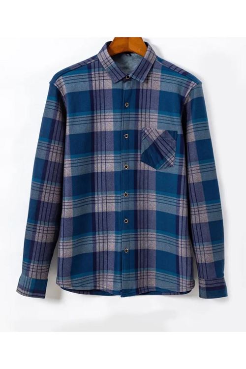 ملابس رجالية شتوية قميص 