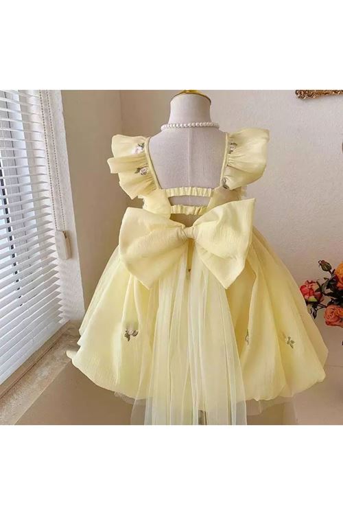 طفل بنت صيفية فستان   