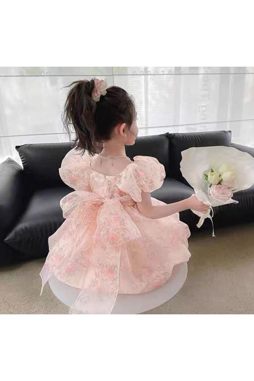 طفل بنت صيفية فستان   