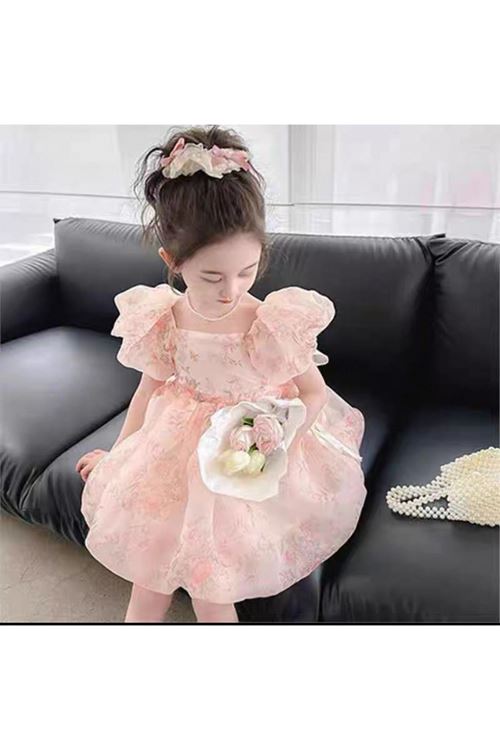 طفل بنت صيفية فستان   