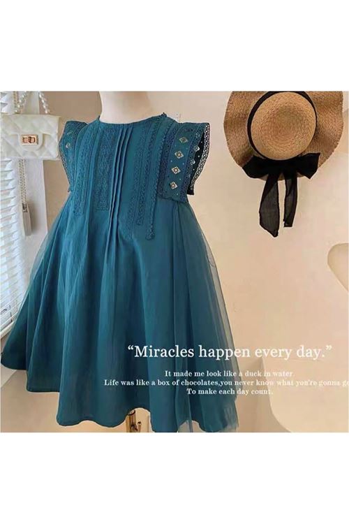 طفل بنت صيفية فستان 