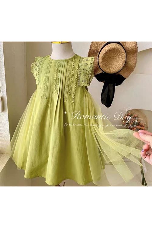 طفل بنت صيفية فستان 