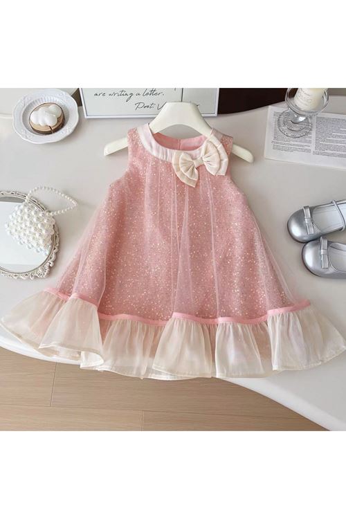 طفل بنت صيفية فستان     