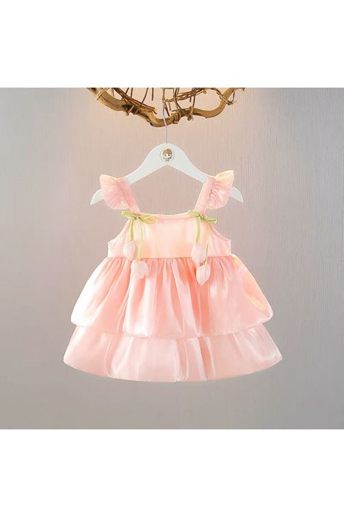 طفل بنت صيفية فستان     