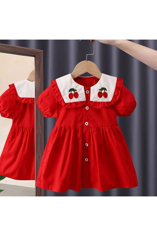 طفل بنت صيفية فستان 