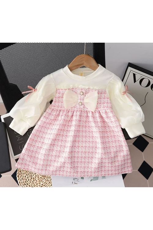 طفل بنت شتوية فستان -