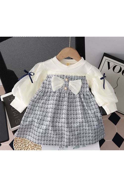 طفل بنت شتوية فستان -