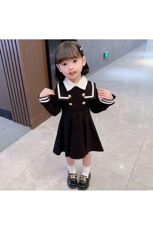 طفل بنت شتوية فستان  