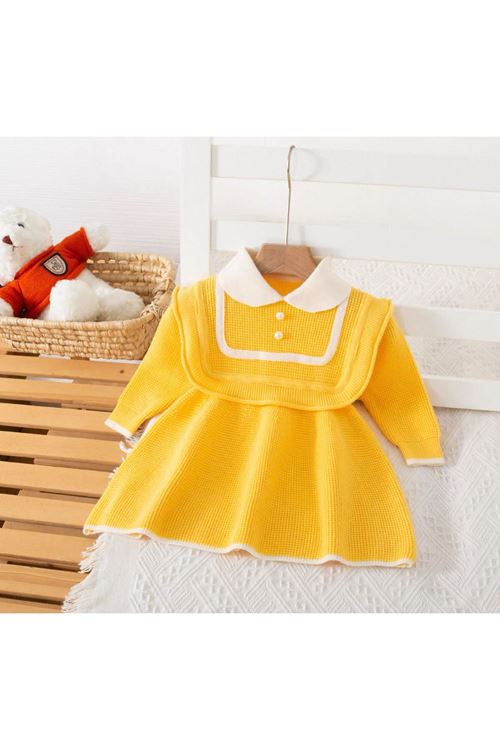 طفل بنت شتوية فستان  