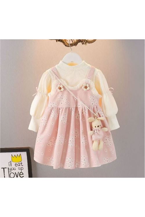 طفل بنت شتوية فستان 