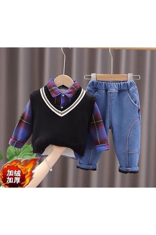 طفل ولد شتوية قاط