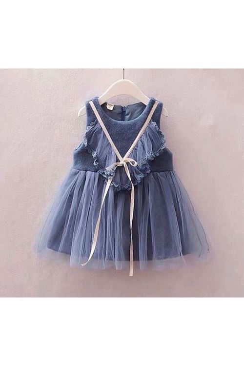 طفل بنت شتوية فستان  