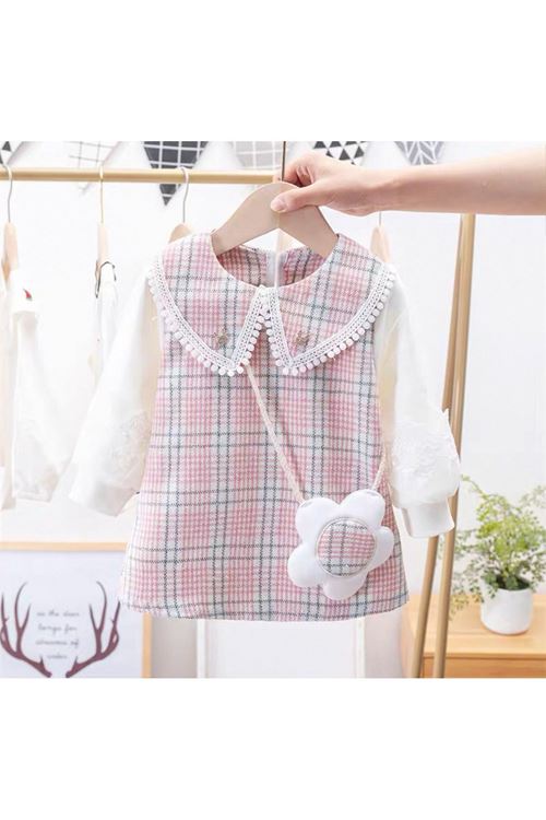 طفل بنت شتوية فستان   