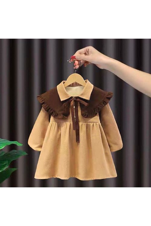 طفل بنت شتوية فستان 