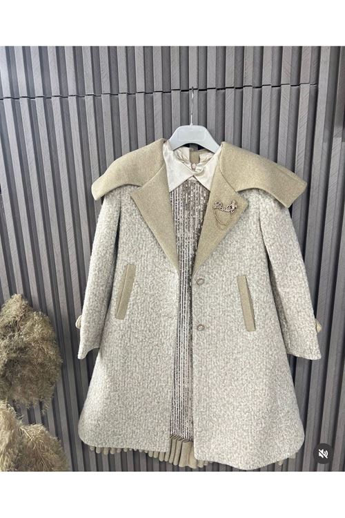 طفل بنت شتوية جاكيت 