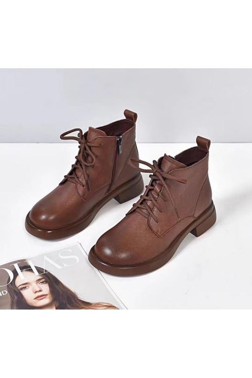 احذية نسائية شتوية بوت قصير كعب 