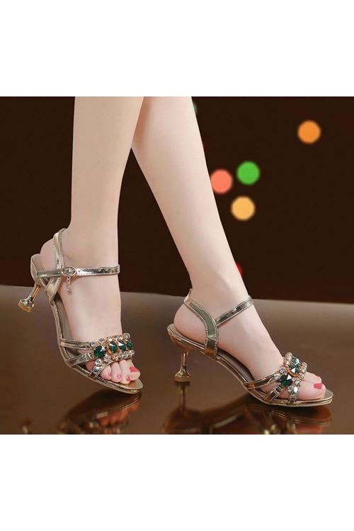 احذية نسائية صيفية حذاء كعب