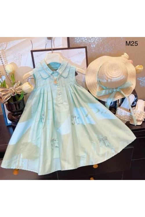 طفل بنت صيفية فستان 