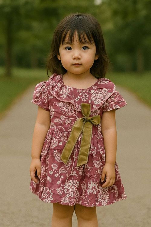 طفل بنت صيفية فستان 