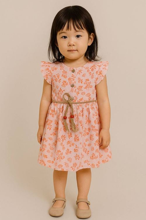 طفل بنت صيفية فستان 