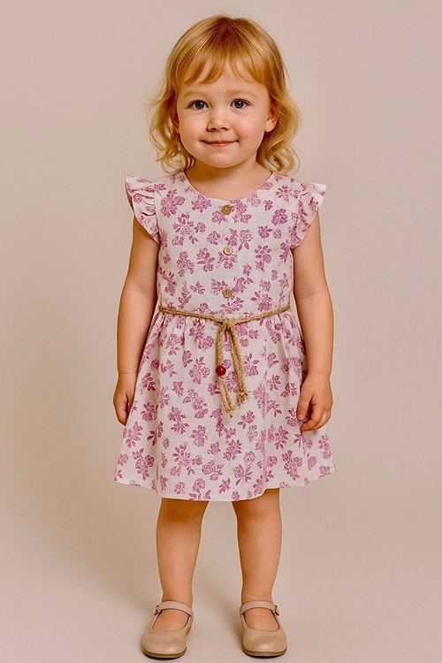 طفل بنت صيفية فستان 