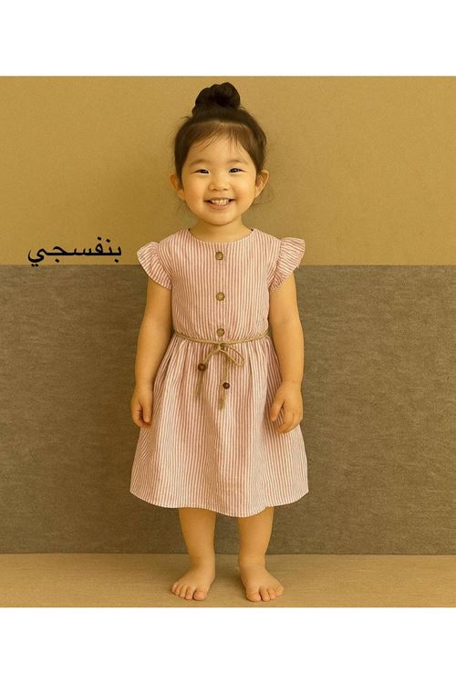 طفل بنت صيفية فستان 