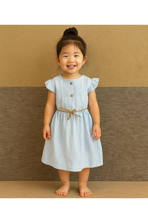 طفل بنت صيفية فستان 