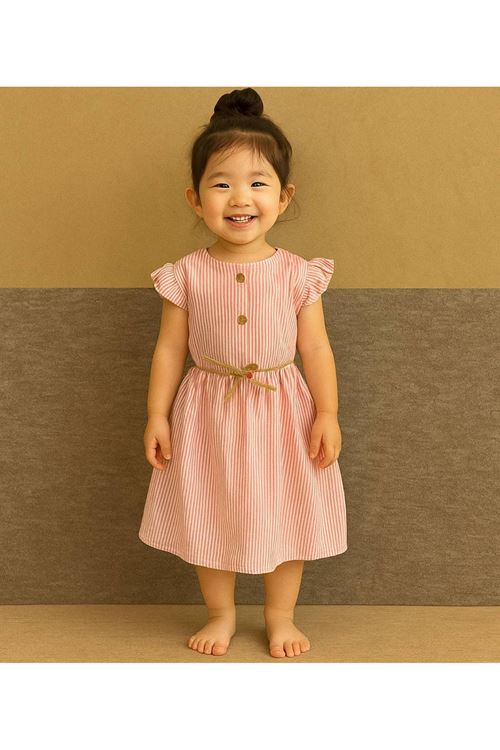 طفل بنت صيفية فستان 