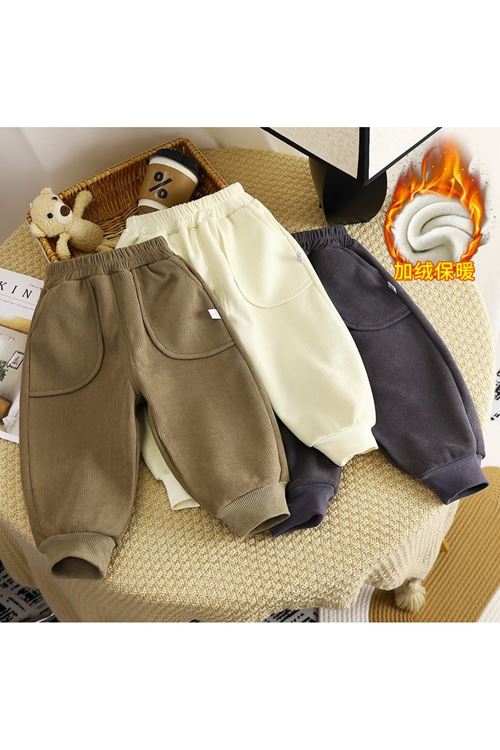 طفل ولد شتوية بنطلون