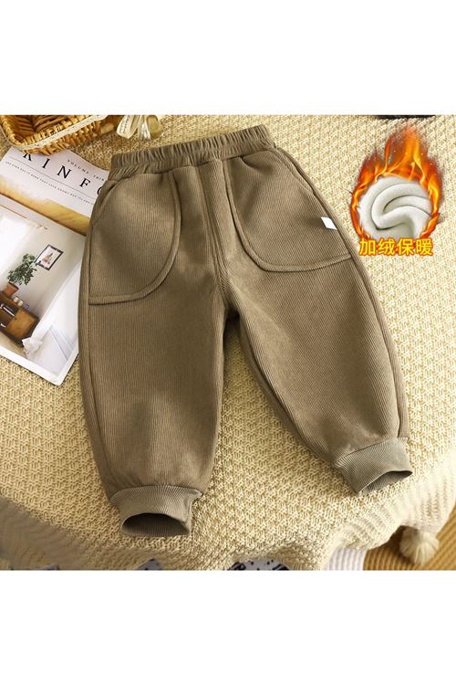 طفل ولد شتوية بنطلون