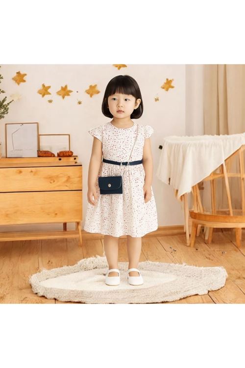 طفل بنت صيفية فستان 