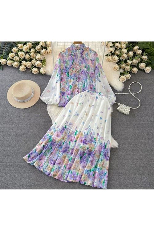 ملابس نسائية صيفية تنورو قميص