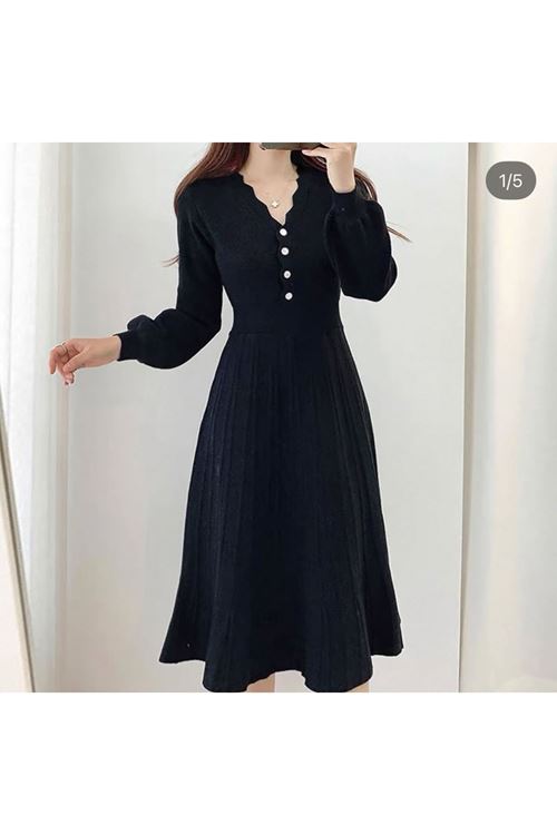 ملابس نسائية شتوية فستان 