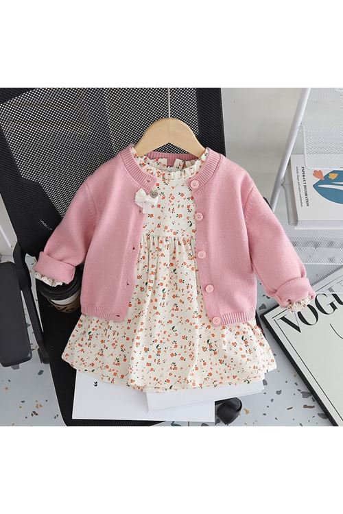 طفل بنت شتوية فستان 