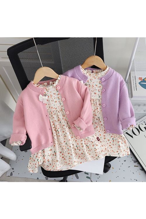 طفل بنت شتوية فستان 