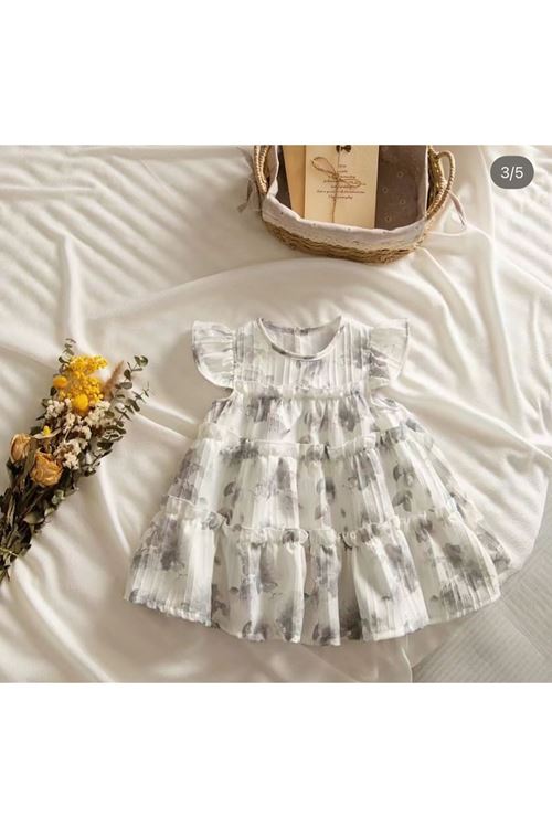 طفل بنت صيفية فستان 