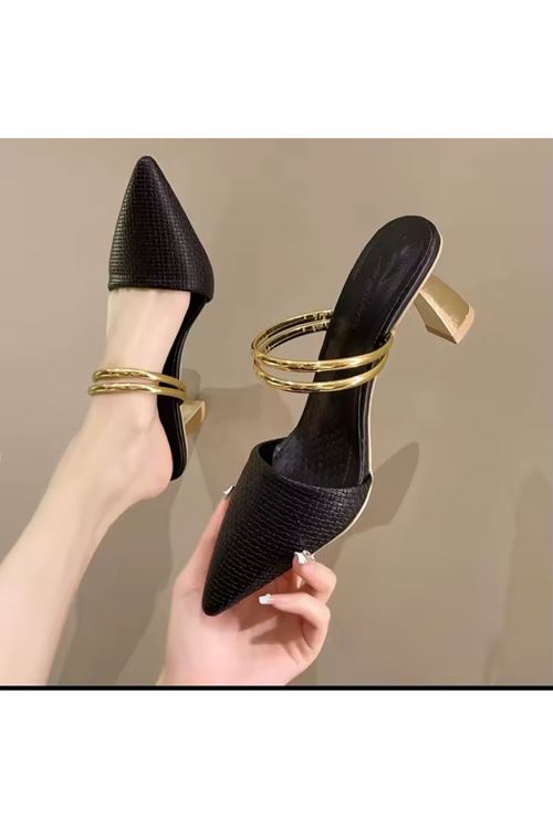 احذية نسائية صيفية حذاء كعب