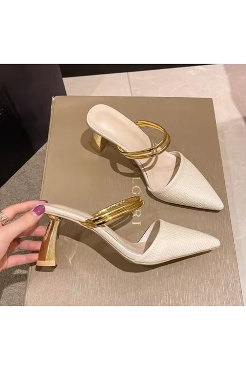 احذية نسائية صيفية حذاء كعب