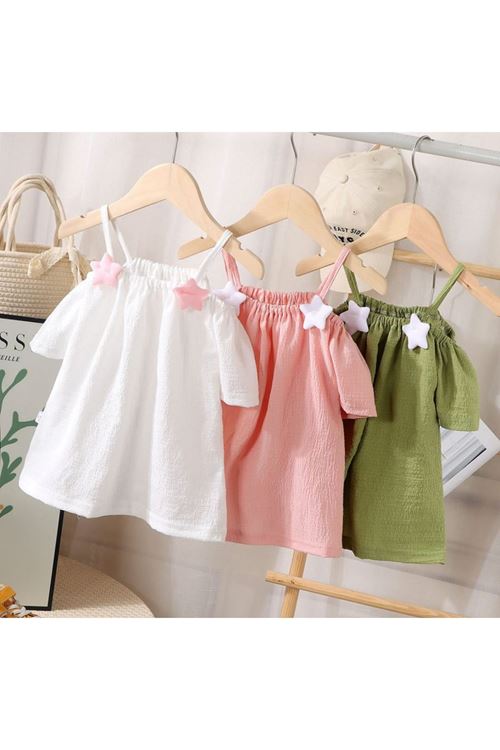 طفل بنت صيفية فستان 