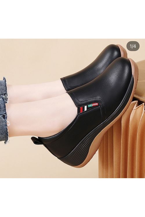 احذية نسائية شتوية حذاء فلات