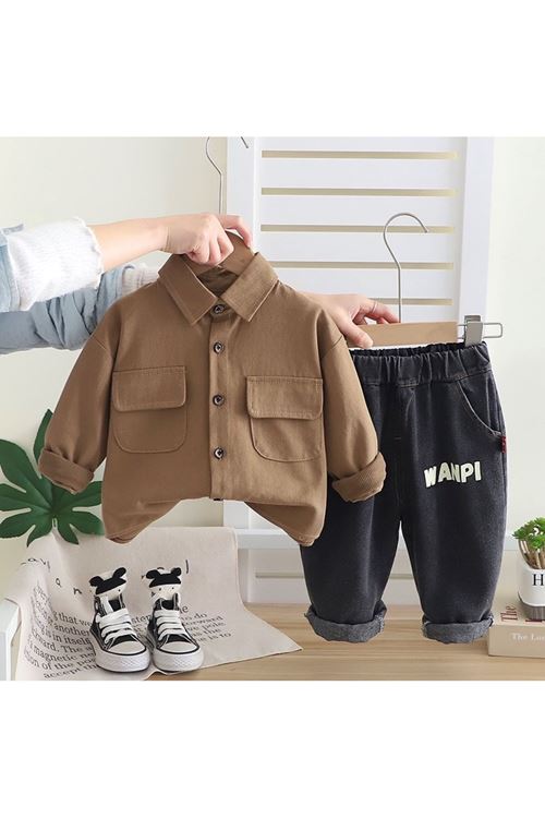 طفل ولد شتوية قاط