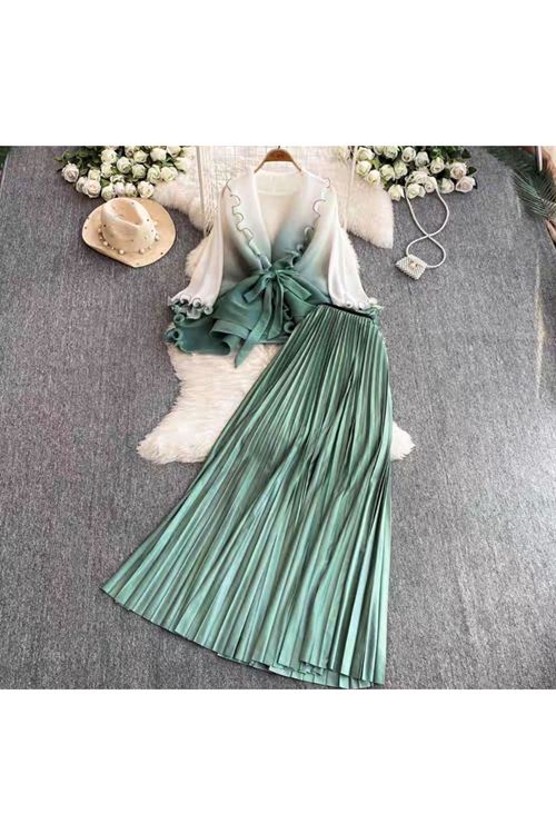 ملابس نسائية صيفية تنورة وقميص 