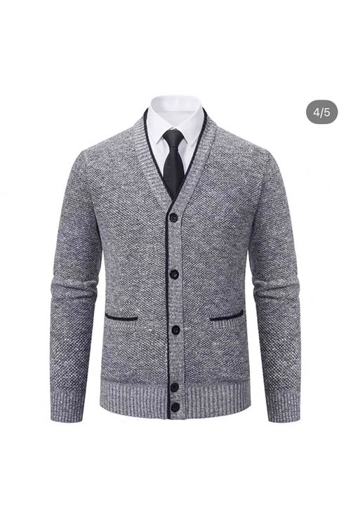 ملابس رجالية شتوية جاكيت صوف  