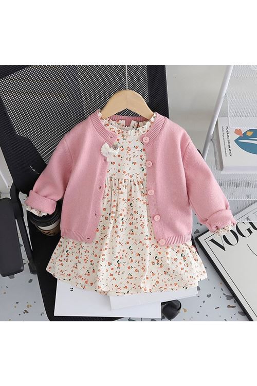 طفل بنت شتوية فستان 